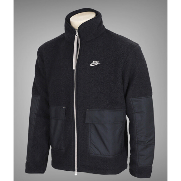 Nike Streetwear Sport Tech Fleece Full Zip JacketBlack Men Size Large L - NEW